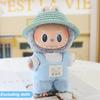 For 17cm Labubu Doll Clothes Fashion Dress Overalls Doll Clothes Color Match Hoodies Dolls Accessories Cute Decoration Little Clothes