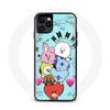 Case for Iphone 12 BTS BT21 Van Tata Chimmy Cooky Rj Koya Shooky Et Mang