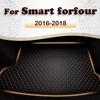 Car Trunk Mat For Smart Forfour 2016 2017 2018 Custom Car Accessories Auto Interior