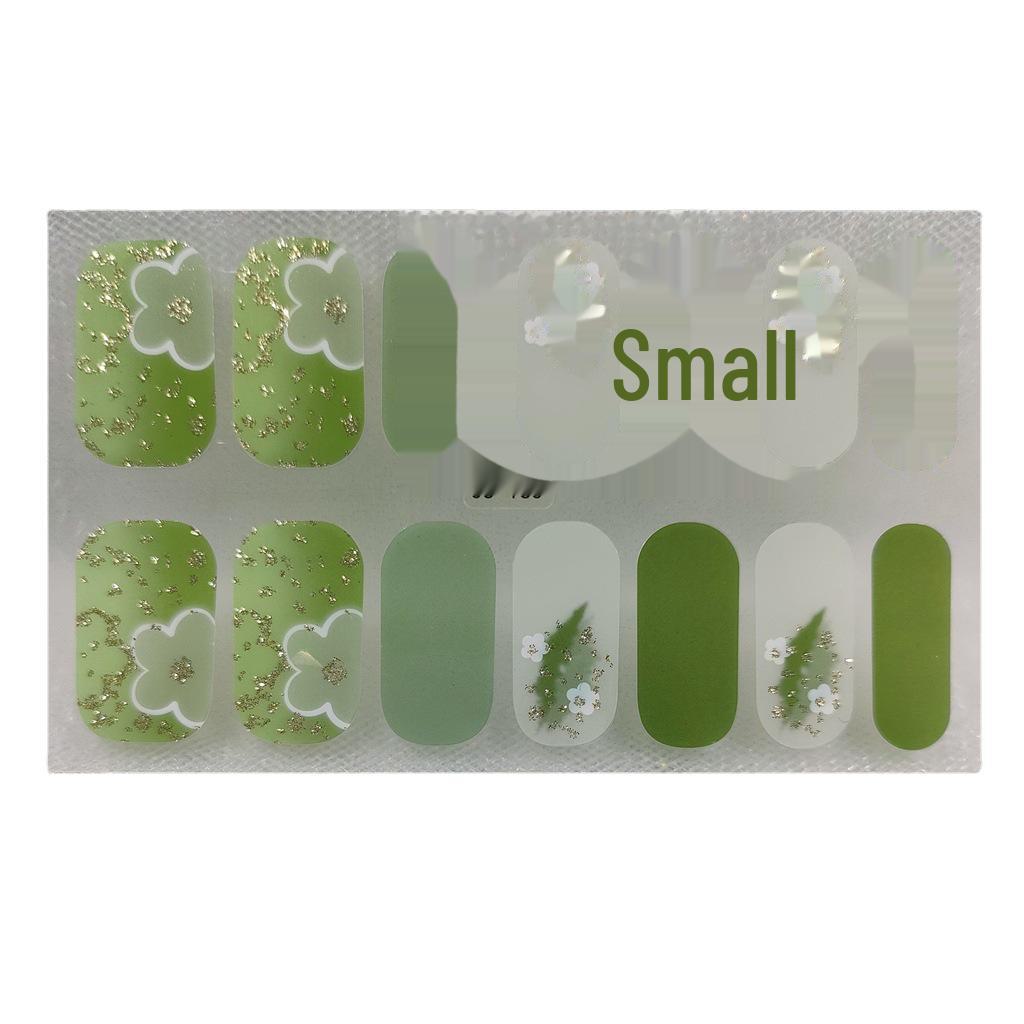 Водостойкие долговечные 3D-гелевые наклейки для ногтей без запекания — съемные и носимые дизайны для всех ногтей для женщин