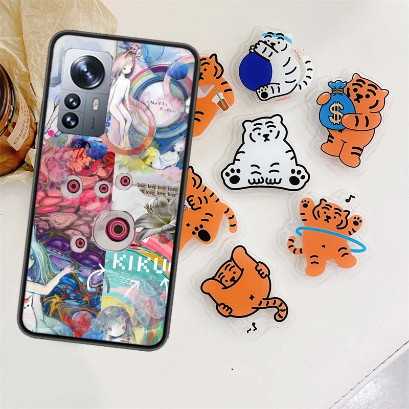 K-KikuoS Арт Милый Чехол Для Телефона Для Xiaomi Poco X7 X6 M8 M7 M6 M4 M3 X4 Pro F7 Ultra M5S Mi 14 14T 15 15T 12T 10T Pro 12S 12 11 Lit