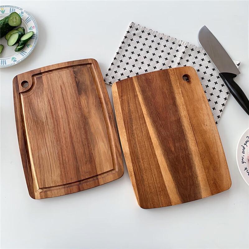 Portable Solid Wood Chopping Board