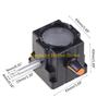 F26C Practical USB Microscope Lamp Source White LED Light Lighting Adjustable Bottom Biological Microscope Lamp Source