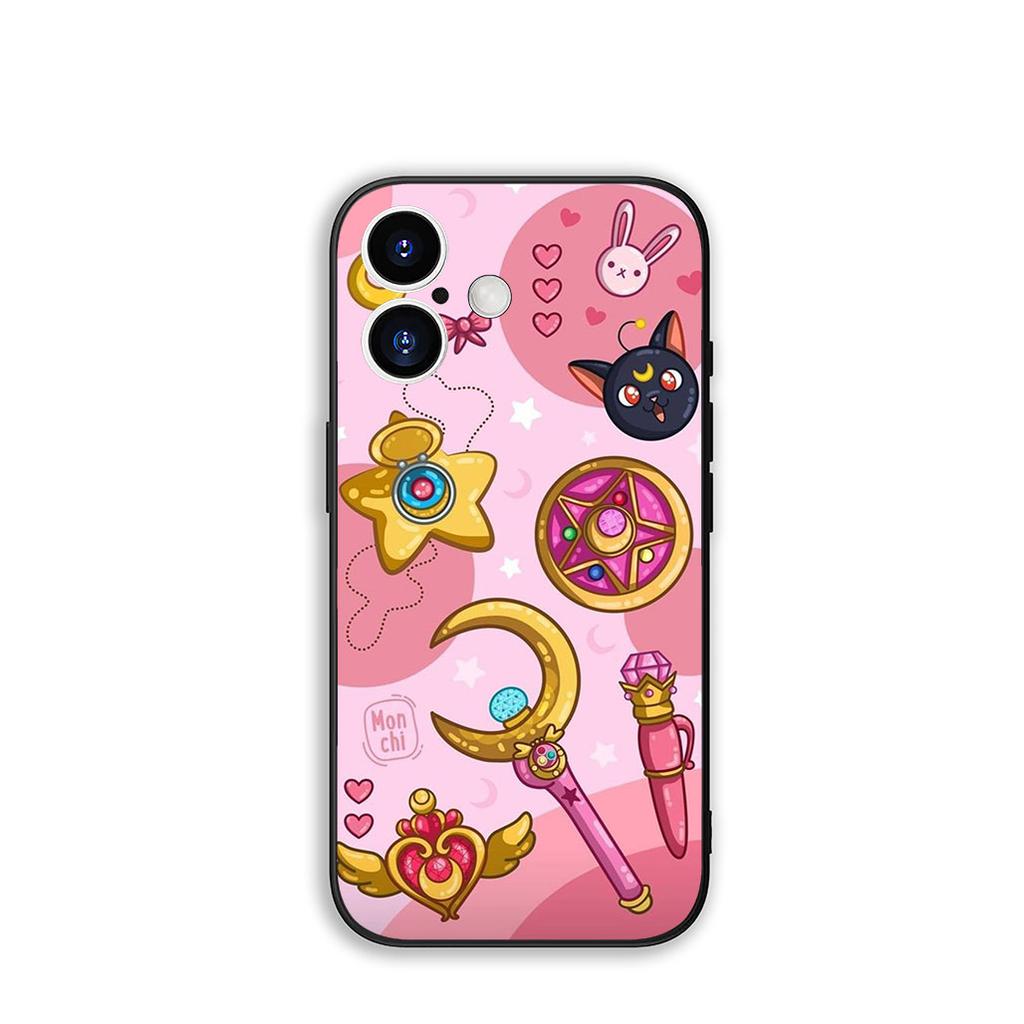 Для Motorola Moto G04 G13 G14 G22 G23 G20 G32 G34 G35 G64 G82 G84 G53 G60 G72 E14 E15 E13 Чехол Кот Моряки Красивая Девушка Луна