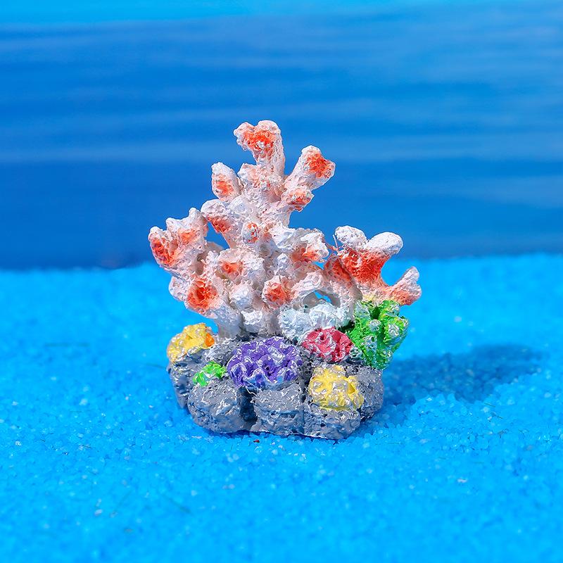 Подводные коралловые украшения для морской жизни: Украшения из смолы для аквариума «Медузы и куколки»