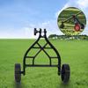 String Trimmer Support Wheels Auxiliary Wheels Lawnmower Wheel Brush Cutter Wheel Mower Attachment Adjustable Grass Cutter