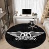 1pc Aerosmith Music Band LogoChair Carpet for Office, Non-slip, Soft and Durable Office Rug for Interior Decoration, Perfect for Office yy250925230