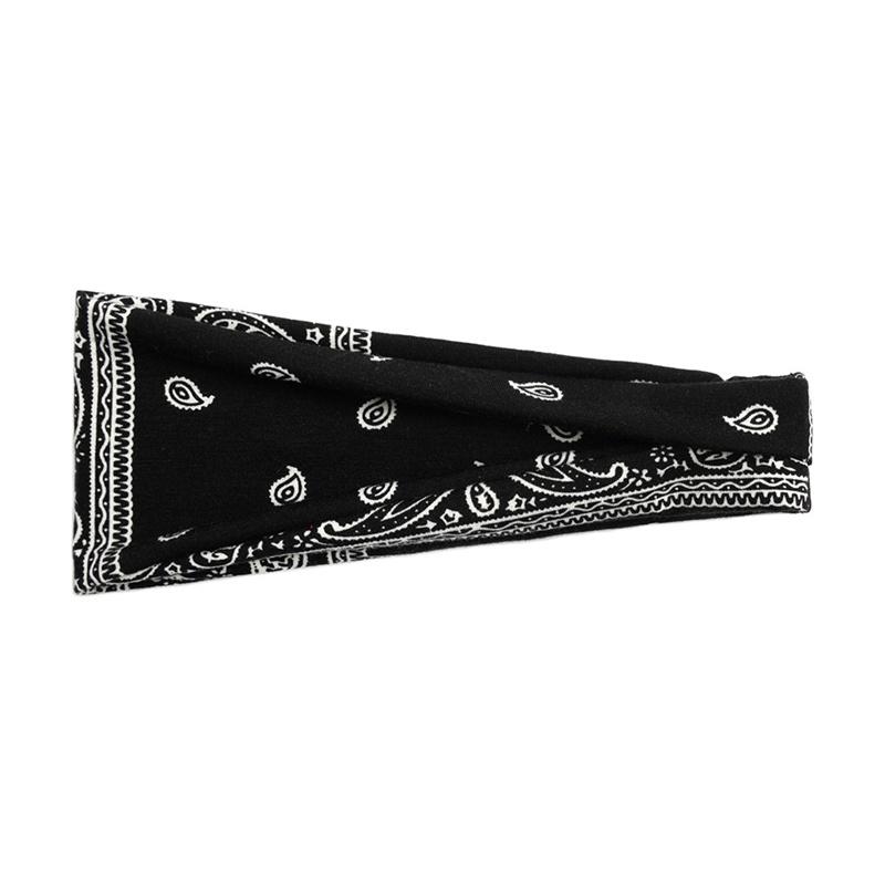 Boho Headbands for Women Fashion Headband Yoga Workout Head Bands Hair Accessories Non Slip Band Sport Headwrap Running Elastic Hairbands
