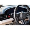 Sports Red Real Carbon Fiber Engine Start Stop Button Cover For Porsche Taycan