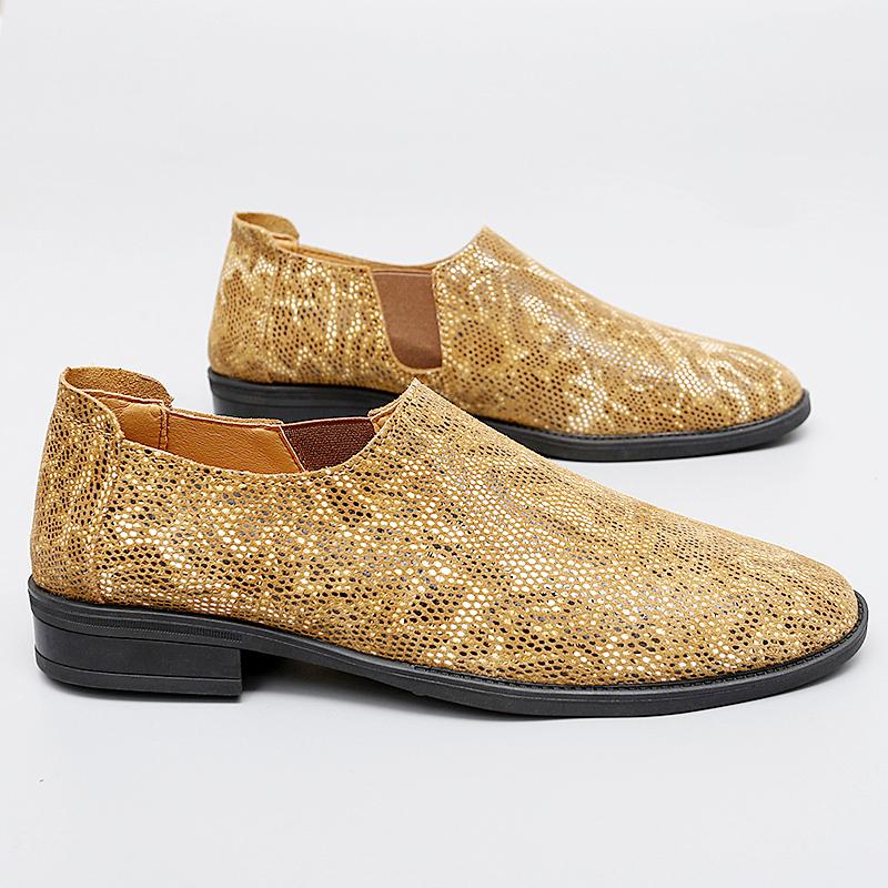 Блестящие мужские туфли с острым носком, мужские мокасины из натуральной кожи, модная повседневная обувь, индивидуальная обувь для вождения, удобные балетки Lazy Flats