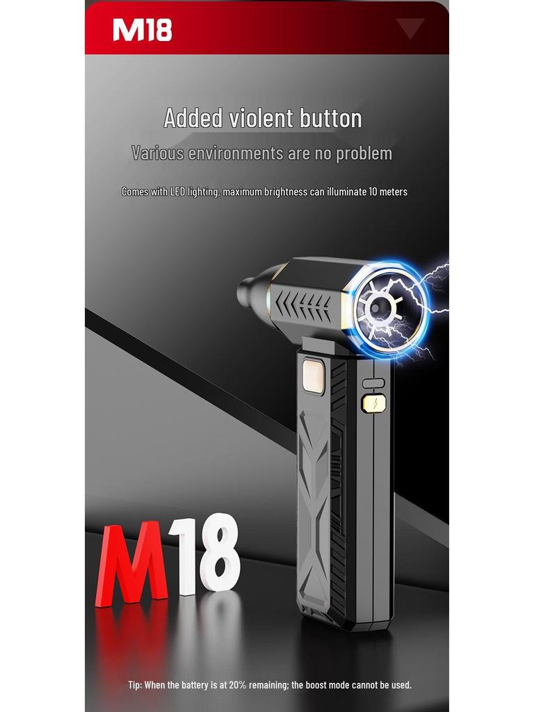 Портативный высокоскоростной ручной вентилятор и фен для кемпинга на открытом воздухе и удаления пыли