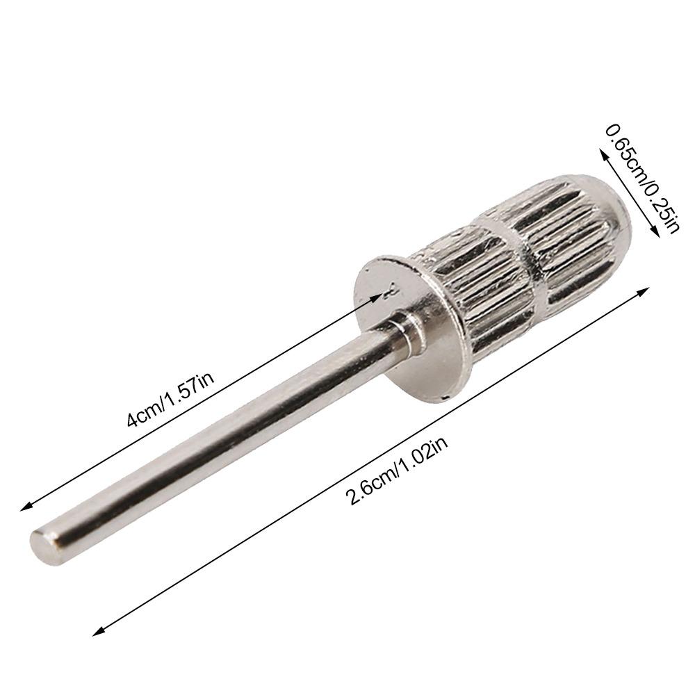 10pcs 2.35Mm Standard Shaft Nail Sanding Band Mandrel Salon Daily Nail Grinding Auxiliary