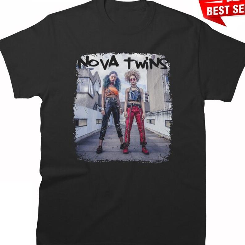 Nova Twins black T-shirt short sleeve All sizes 1F2653