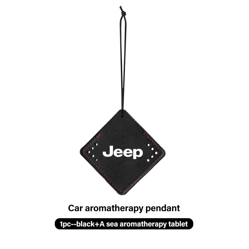 Для автомобиля Jeep Подвеска-ароматизатор Освежитель воздуха Ароматерапия Таблетка с парфюмом Grand Cherokee Wrangler JK Renegade Gladiator Compass