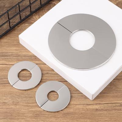 Душ Кухня Нержавеющая сталь Крышка фланца Хром Аксессуары для смесителя Настенные крышки для труб Декоративная крышка для смесителя Декор смесителя