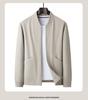 Jovo Men's Short Business Versatile Baseball Collar Jacket