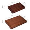 Wood Solid Wood Plate Smooth Dessert Tray Easy Clean Steak Tray  Kitchen