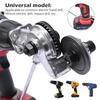 Electric Drill Shearing Machine Professional Electric Drill Plate Cutter with Wrench Safe Metal Nibbler Drill Attachment