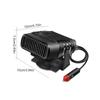 12V/24V Car Heater Electric Cooling Heating Fan Portable Electric Dryer Windshield Defogging Demister Defroster
