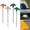 Screw-in Tent Stake Glow-in-the-dark Heavy Duty Outdoor Garden Yard Patio Lawn Camping Tarp Canopy Windproof Threaded Ground Spike Tent Peg