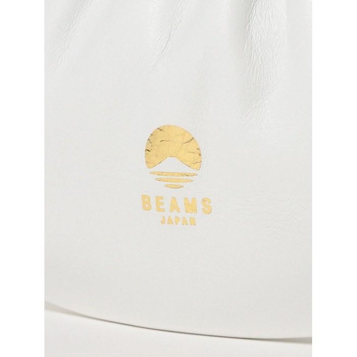 [Beams Japan] Кошелек и косметичка - Специальный заказ Matsunoya Коровья кожа Famichagama - Монохромный Белый - Один размер