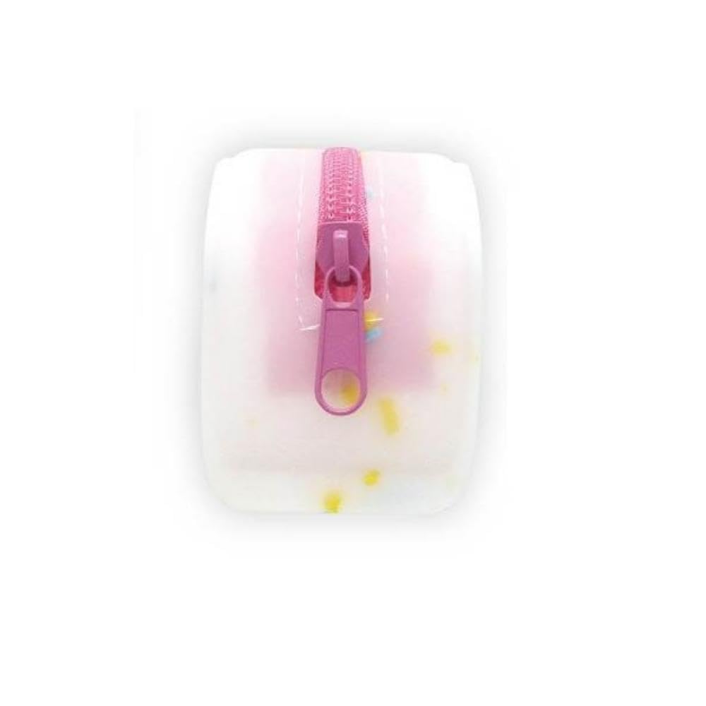 K Company Sanrio Characters Silicone Square Pouch, Hello Kitty, SAC-SSQ-KT, H7 x W17.5 x D5cm