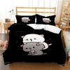 Cute Bubu Dudu Cartoon Bear Panda Duvet Cover Kawaii Bedding Sets Soft Quilt Cover and Pillowcases Single_Double_Queen_King Kid