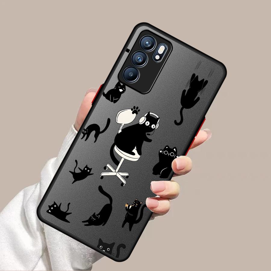 Чехол для Xiaomi Redmi Note 14 10 11 12 13C A4 14C 9S 13 Pro Plus Funda Задняя крышка телефона Милый мультяшный кот