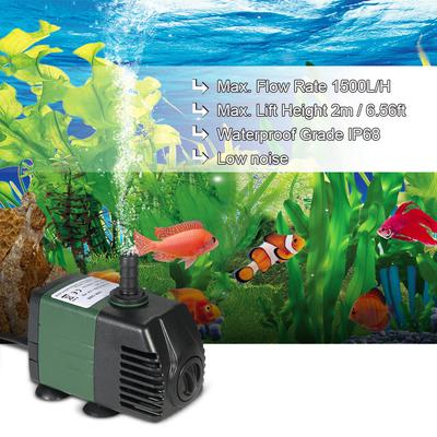 1500L / H 25W Погружной водяной насос для аквариумных настольных фонтанов