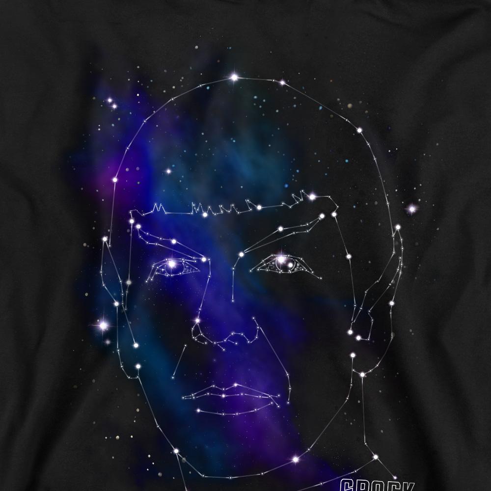 Star Trek Unisex Adult Spock Constellations Sweatshirt