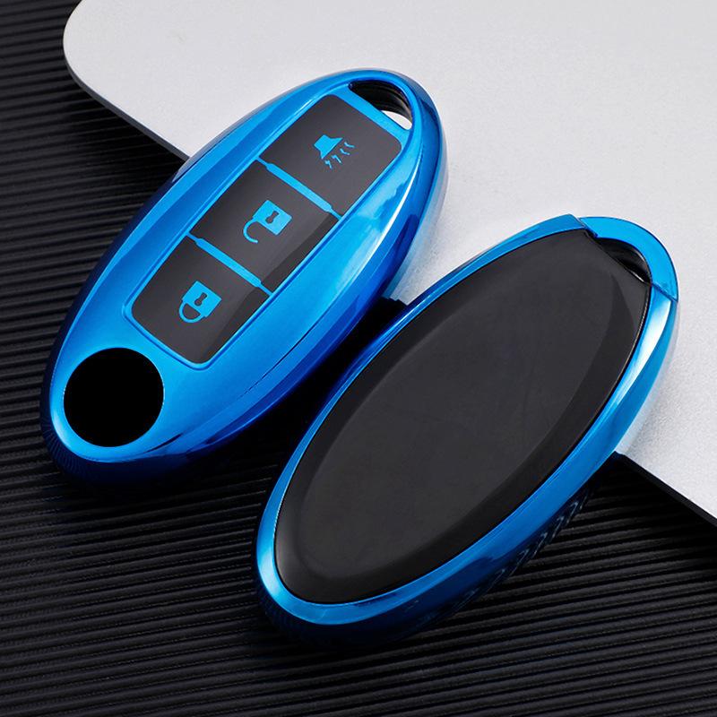 Новый мягкий чехол для ключей из ТПУ для Nissan Qashqai X-Trail T32 T31 Juke J10 J11 Kicks Tiida Pathfinder Note для Infiniti