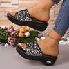 Sandals Women's Summer Wear Fashion Thick-soled Muffin Wedge Heel Women's Versatile Fish Mouth Cool Slippers Shoes