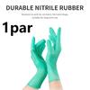 Green Nitrile Disposable Powder Free Gloves Size M