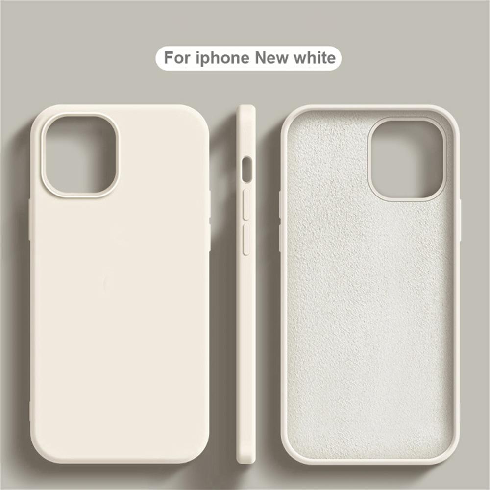 Simple Solid Color Phone case For iPhone 16 Pro Max 15 14 11 12 13 Pro Max 12 16 Pro Shockproof Cover
