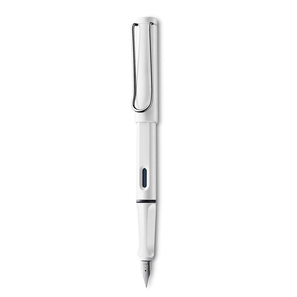 LAMY Safari Fountain Pen F White (L19WHF)
