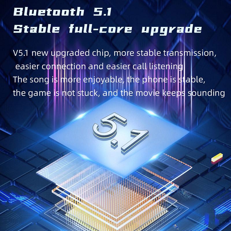 Original TWS Pro 80 Wireless Bluetooth Headset with Mic LED Display Earbuds Wireless Headphones Air Fone Bluetooth Earphones