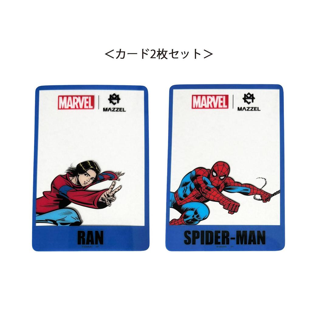 Small Planet Marvel Marzel Comic Pattern Blind Clear Card Set of 2 Complete Set of 8 Types
