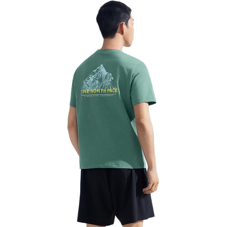 THE NORTH FACE T Shirt Men's HCH/Lushengs Green NF0A8D7E-HCH