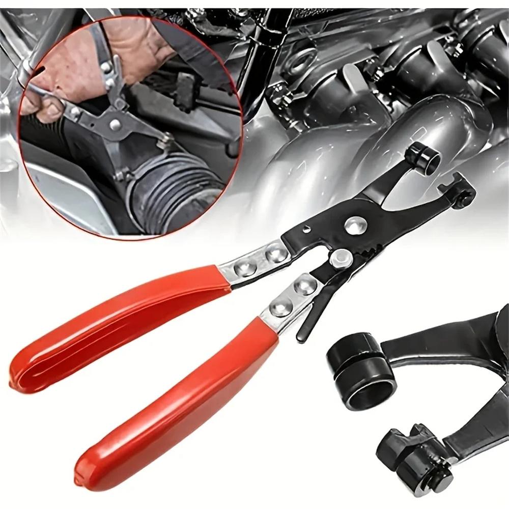 Hose Clamp Pliers Fuel Line Removal Tool Kit Set of 4 for Auto Repair Car Maintenance