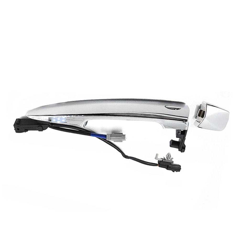 Автомобильные передние левые и правые хромированные внешние дверные ручки, серебро 826469N00A 806469N00A 806451AA0A для Nissan Leaf Maxima Murano