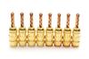 ONKODO BP-208B Неокрашенные, непокрытые банановые разъемы типа BFA (Фосфорная бронза) (8 шт.)