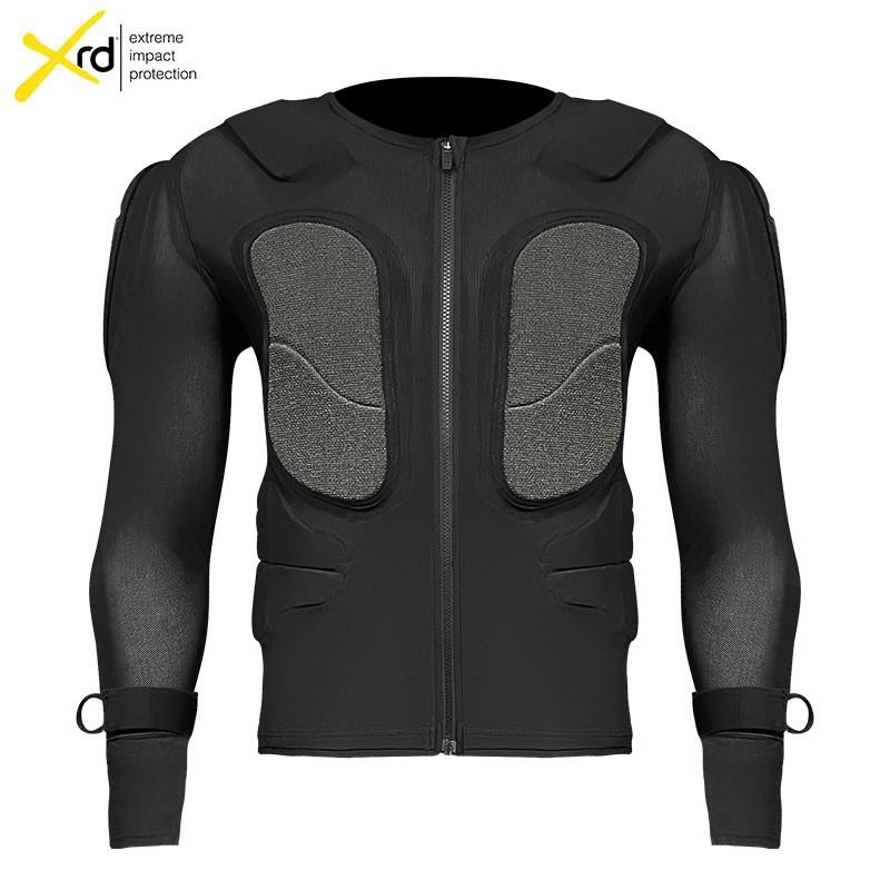 Набор брони для лыж XRD Kevlar Мужской Женский Защита Спины Груди Талии Локтей Коленей Бедер С Высокоэластичными Компрессионными Штанами