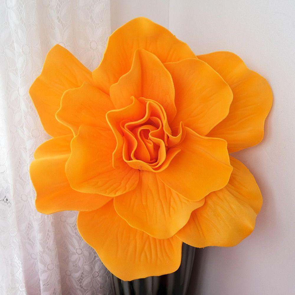 Three-dimensional Large Artificial Flower Photography Props Artificial PE Rose Simulation Flower