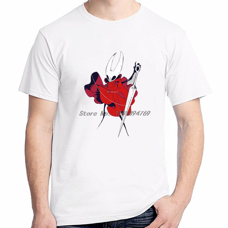 Funny Hornet Sticker Cotton Tshirt Round Collar T Shirt Hollow Knight Graphic T Shirts Summer Streetwear Short Sleeve Tshirts
