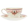 Noritake Cup Saucer both coffee and Delivery Bone & (for tea), 190cc, Kiki's Service, Pink, China, MJ97221/H-612L