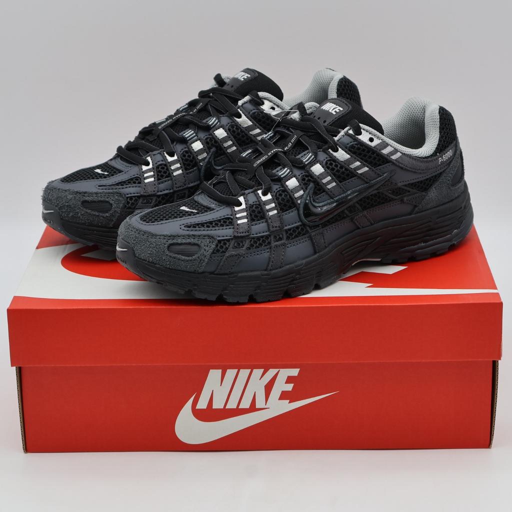 HF0015-002 Nike P-6000 SE Антрацит Хром Металлик Серебристый Черный (Мужской)