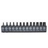 Набор бит Torx из 26 шт. 1/4 дюйма Набор бит для отвертки Torx Ударный Магнитный Шестигранный