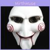 High Quality Saw Puppet Mask For Creepy Scary Horror Costumes And Fun Cosplay