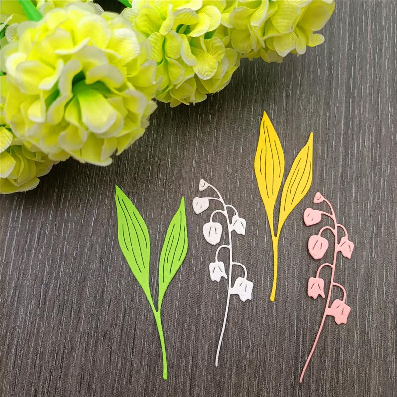 Цветы, листья, металлические трафареты для DIY, скрапбукинга, высечки, бумажные карты, тисненные декоративные ремесленные высечки