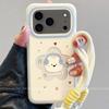 Подходит для чехла на телефон Apple 17 с ремешком iphone17pro высококачественный силиконовый защитный чехол для мобильного телефона наушники щенок